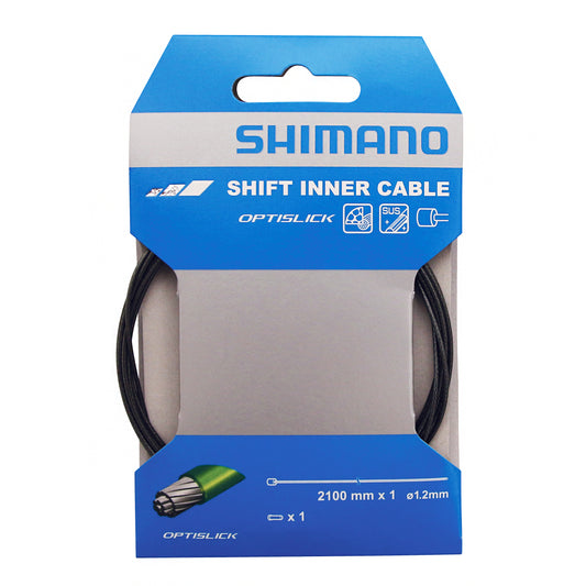 Câble de dérailleur Shimano optislik 2.1m (vendu à l'unité)