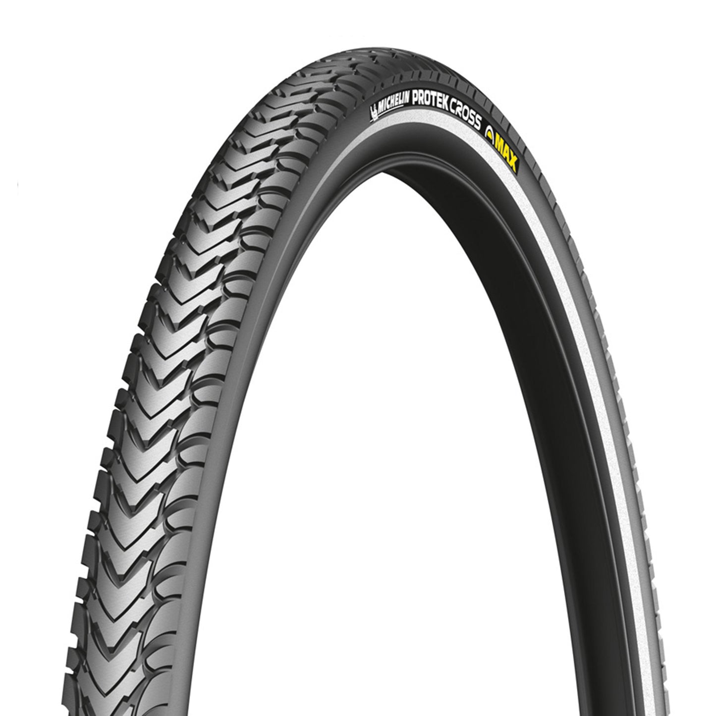 Pneu VTT 26 X 1.85 Michelin Protek Cross Max Renfort 5mm Noir TR (47-559) flanc Reflex Compatible VAE