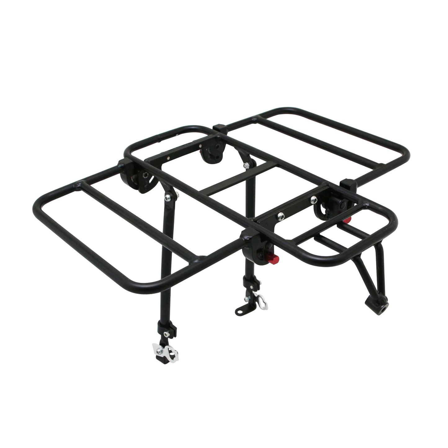 PCP folding platform front rack black aluminum 26-29