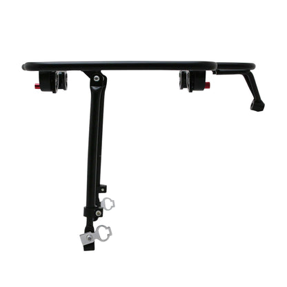 PCP folding platform front rack black aluminum 26-29