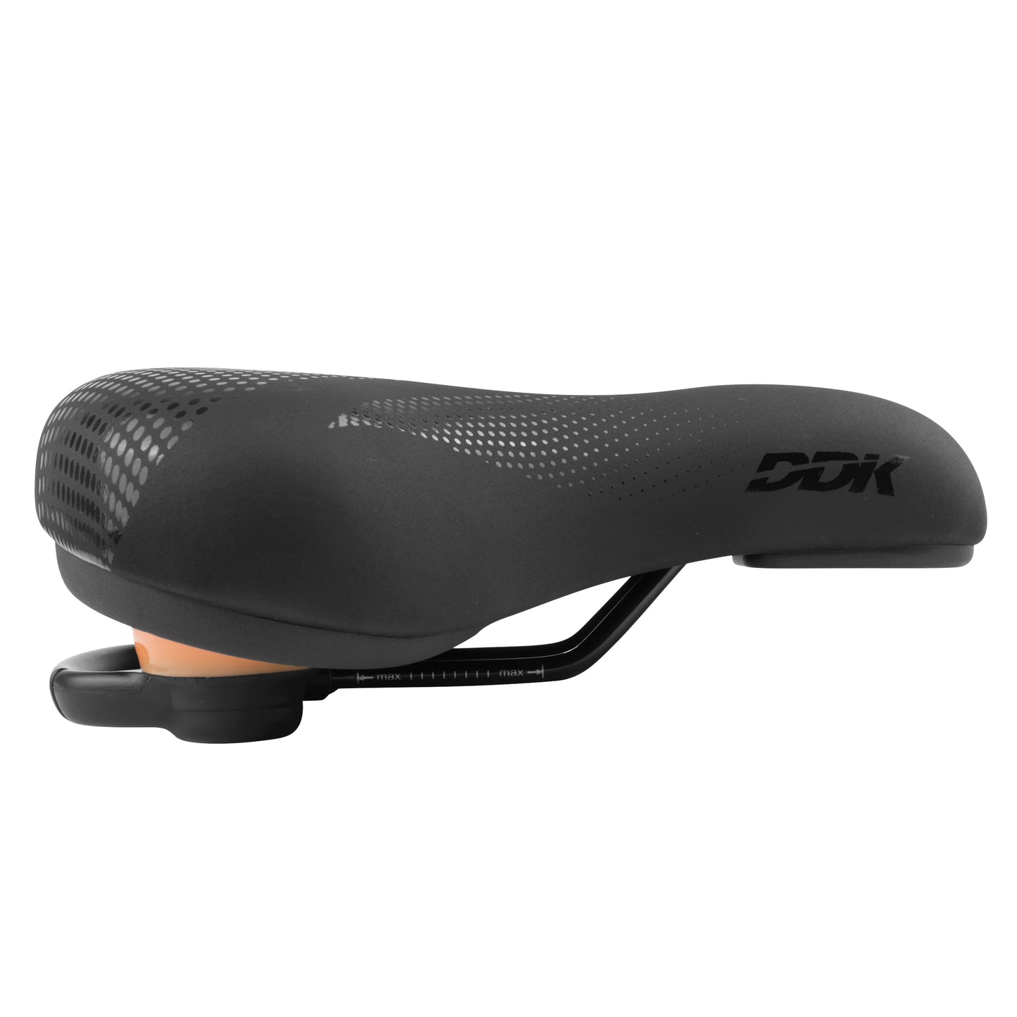 Newton City Metro black elastomer saddle 260x220