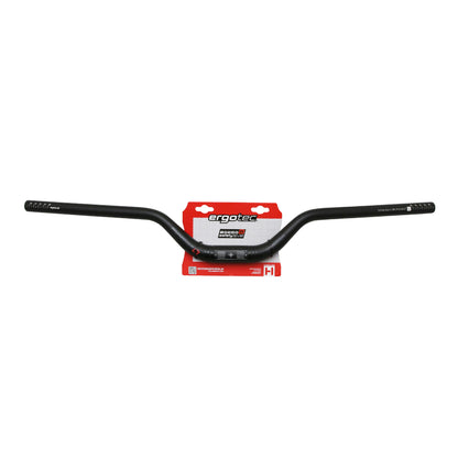 MTB Handlebar Ergotec Riser Bar Black Aluminum dia 31.8mm L 780mm Rise 70mm