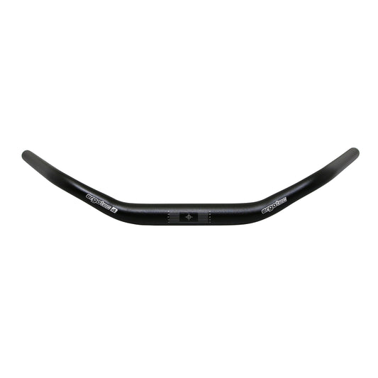 Cintre VTT-City Ergotec moon cruise bugel alu noir diam 31,8mm l 610mm
