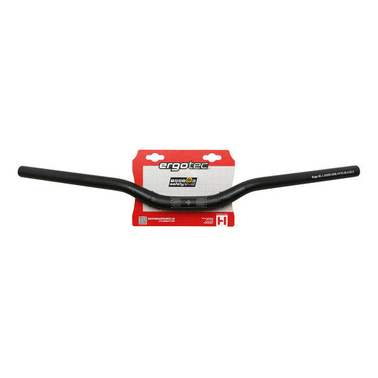 Cintre VTT demi relève Ergotec 5 xl alu noir diam 25,4mm l 630mm relève 30mm