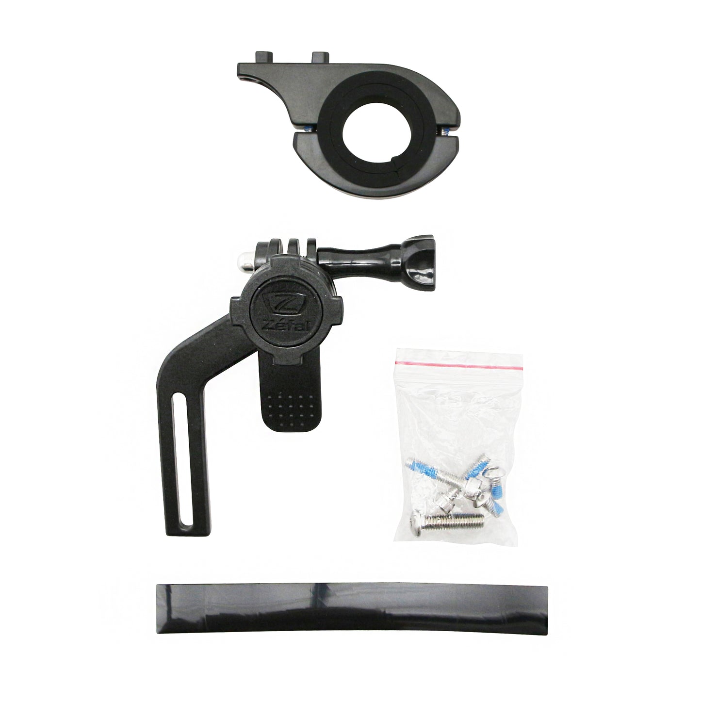 Fixation z handlebar sur cintre pour coque smartphone Zéfal console étanche compatible gopro