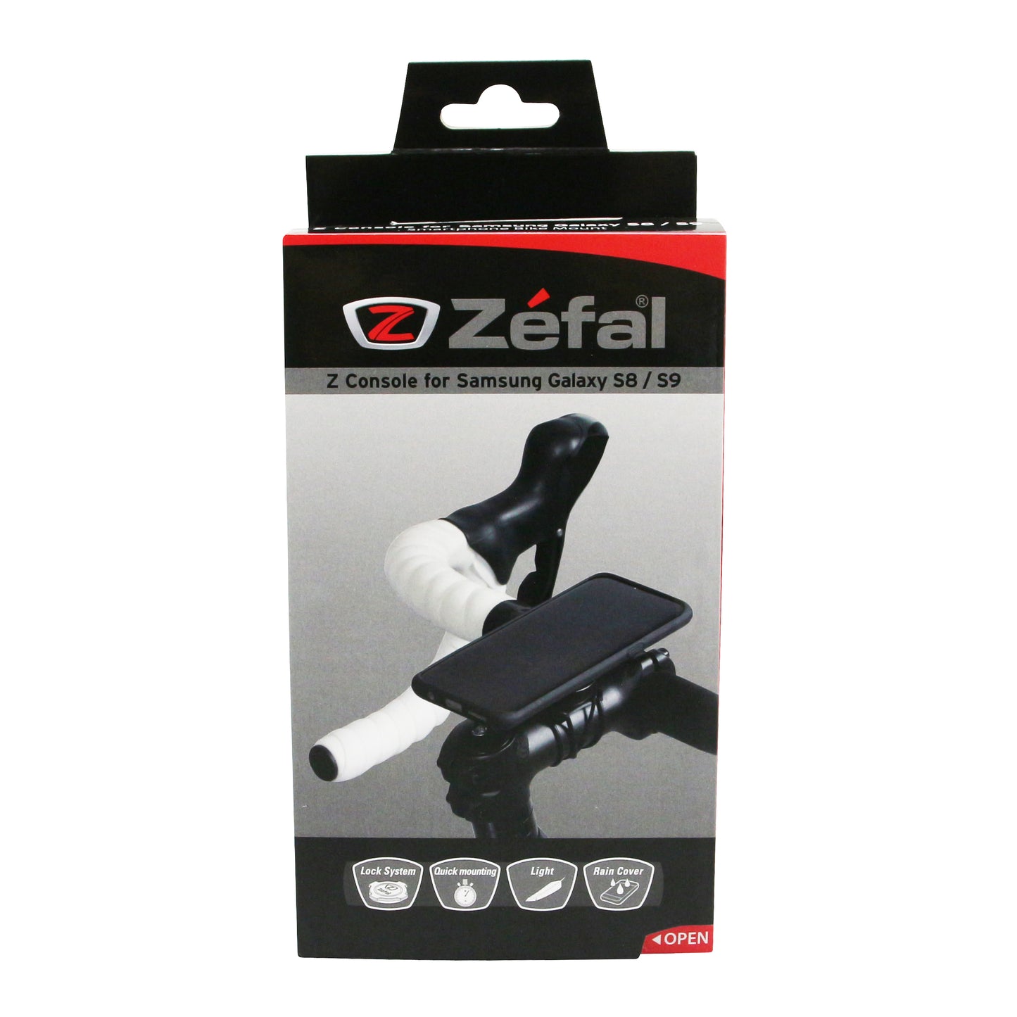 Support smartphone-téléphone Zéfal z console lite avec protection pour samsung galaxy s9 étanche avec Support rotatif