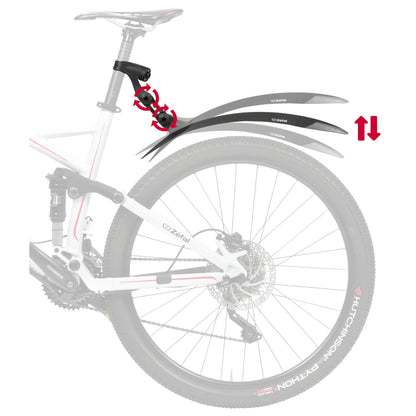 Garde-boue VTT arrière Zéfal Deflector RM90+ 27.5-29"