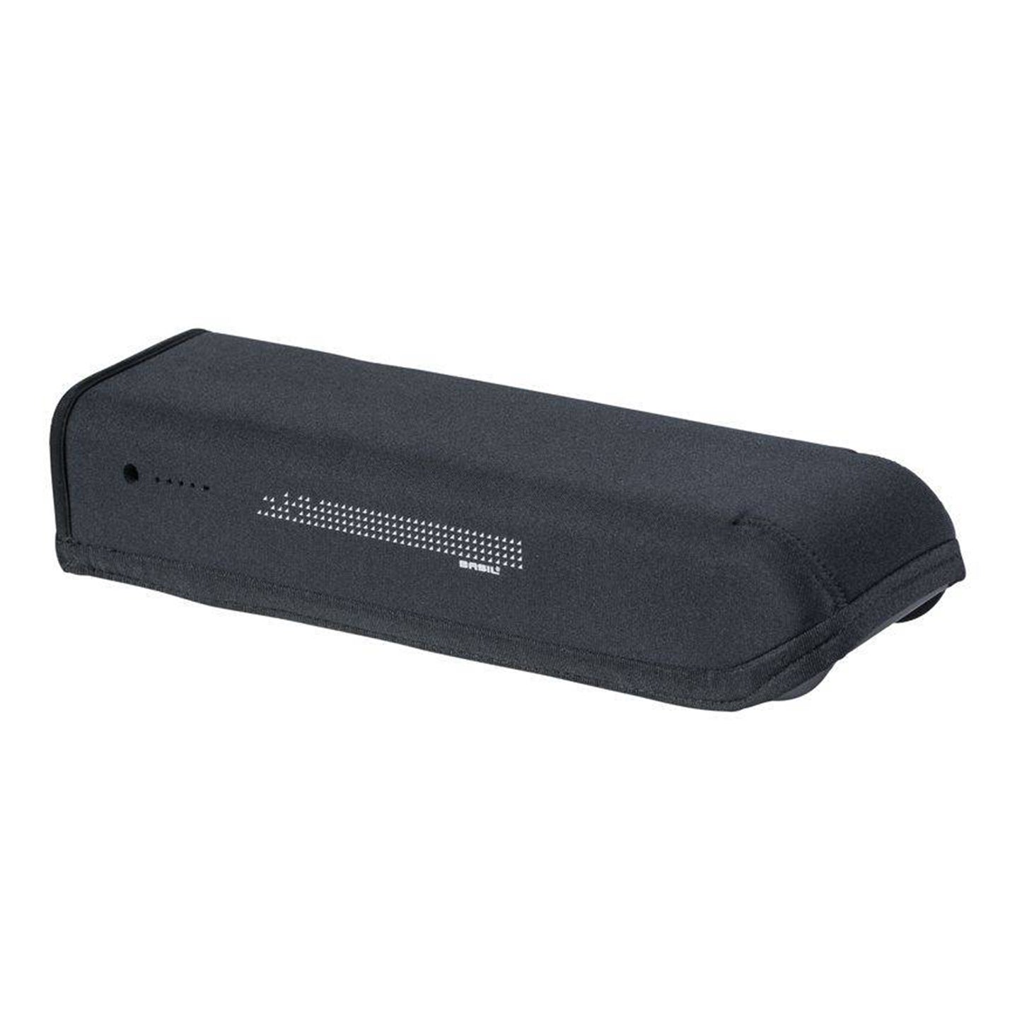 Housse protection de batterie arrière Basil pour shimano steps néoprène noir waterproof compatible VAE-e-bike l32 x l12 x h8 cm