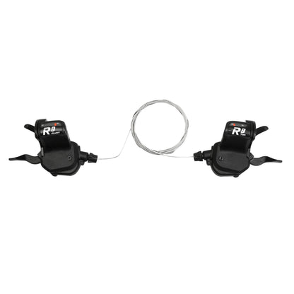 Manette route PCP cintre plat 8V push-pull (paire)