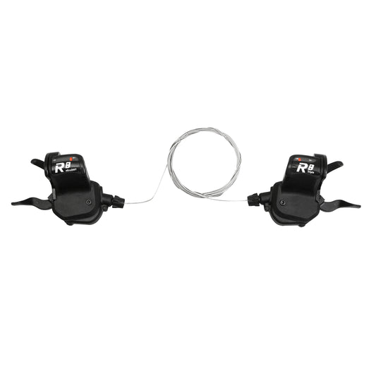Manette route PCP cintre plat 8V push-pull (paire)