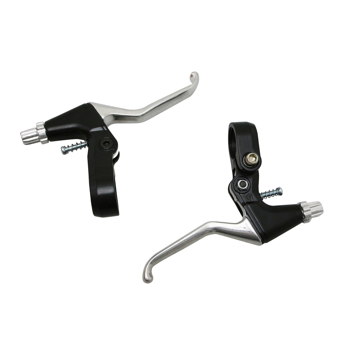 Levier frein VTT/VTC V-Brake Newton alu 3 doigts argent