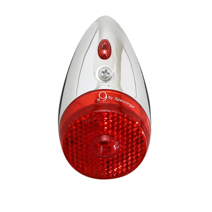 Spanninga Nine Classic 6v Dynamo Rear Bicycle Light for Mudguard