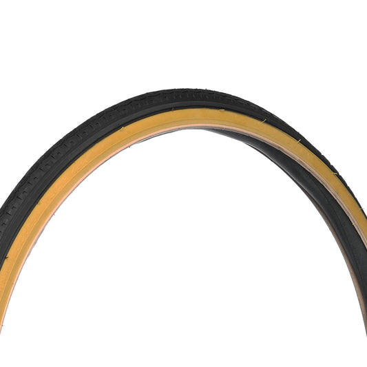 Pneu City 650 X 35B Deli S-172 Noir-Brun TR renforcé Anti-crevaison 2.5mm (27,5 x 1,40) (35-584)