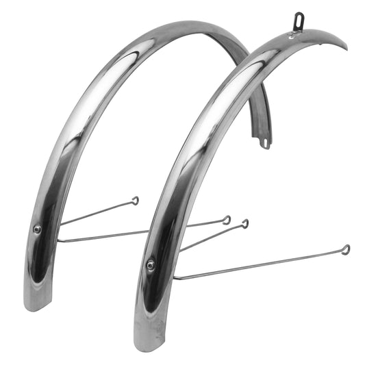 Fender 28" PCP Stainless Steel Silver Stays 50mm (Pair)