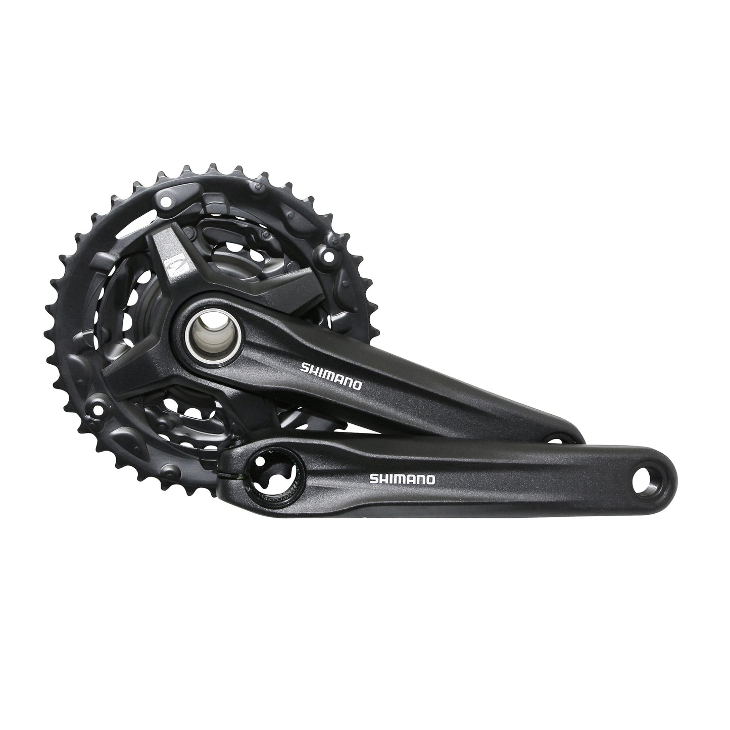 Shimano MT210 MTB Crankset black 175 40x30x22 integrated axle