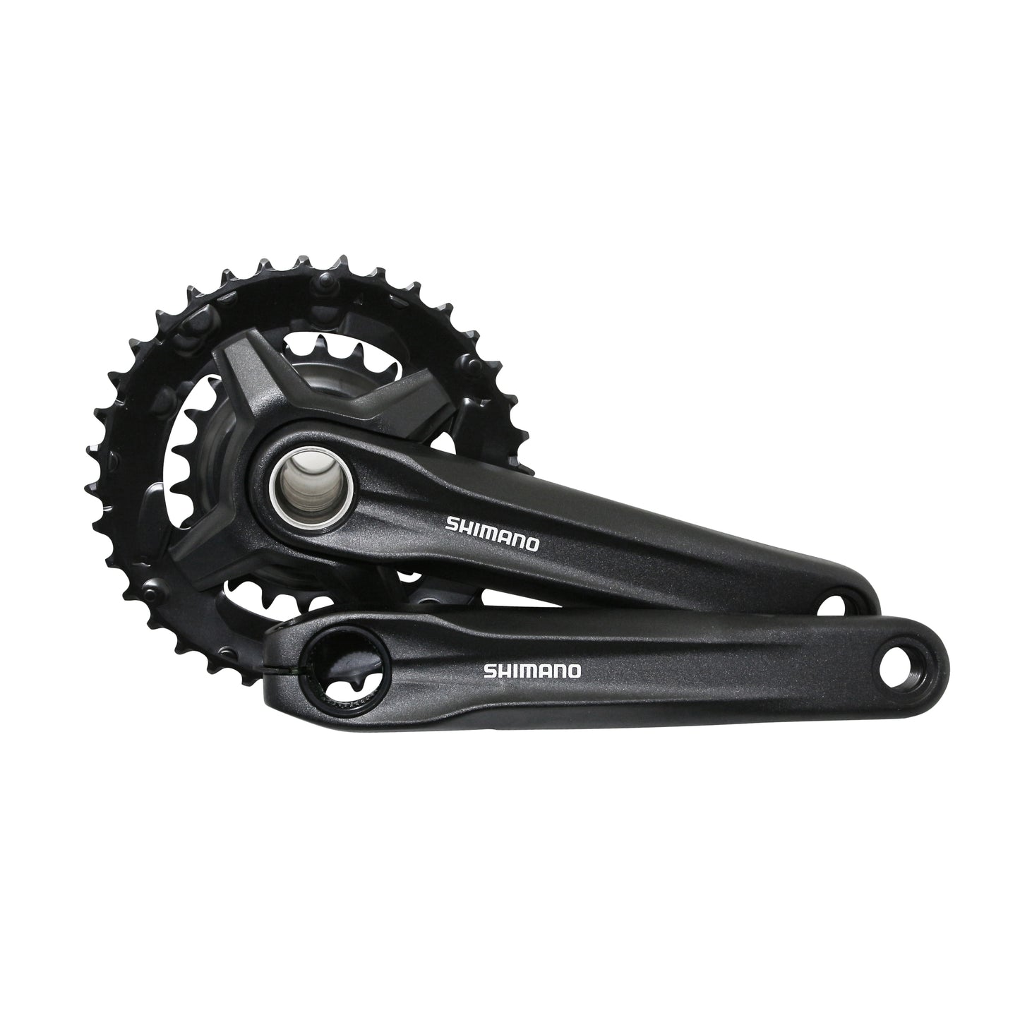 Pédalier VTT Shimano MT210 noir 175 36x22 Boost axe intégré