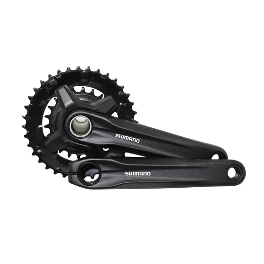 Pédalier VTT Shimano MT210 noir 175 36x22 Boost axe intégré