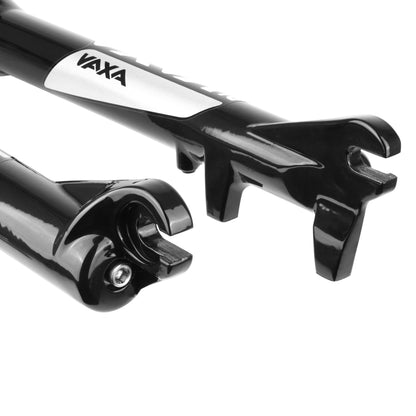 27.5" MTB Fork Zoom Vaxa 28 Black Adjustable/Lockout on Handlebar Travel 100mm Straight Steerer 295mm Tapered 1.5" - 1 1/8" - 28.6