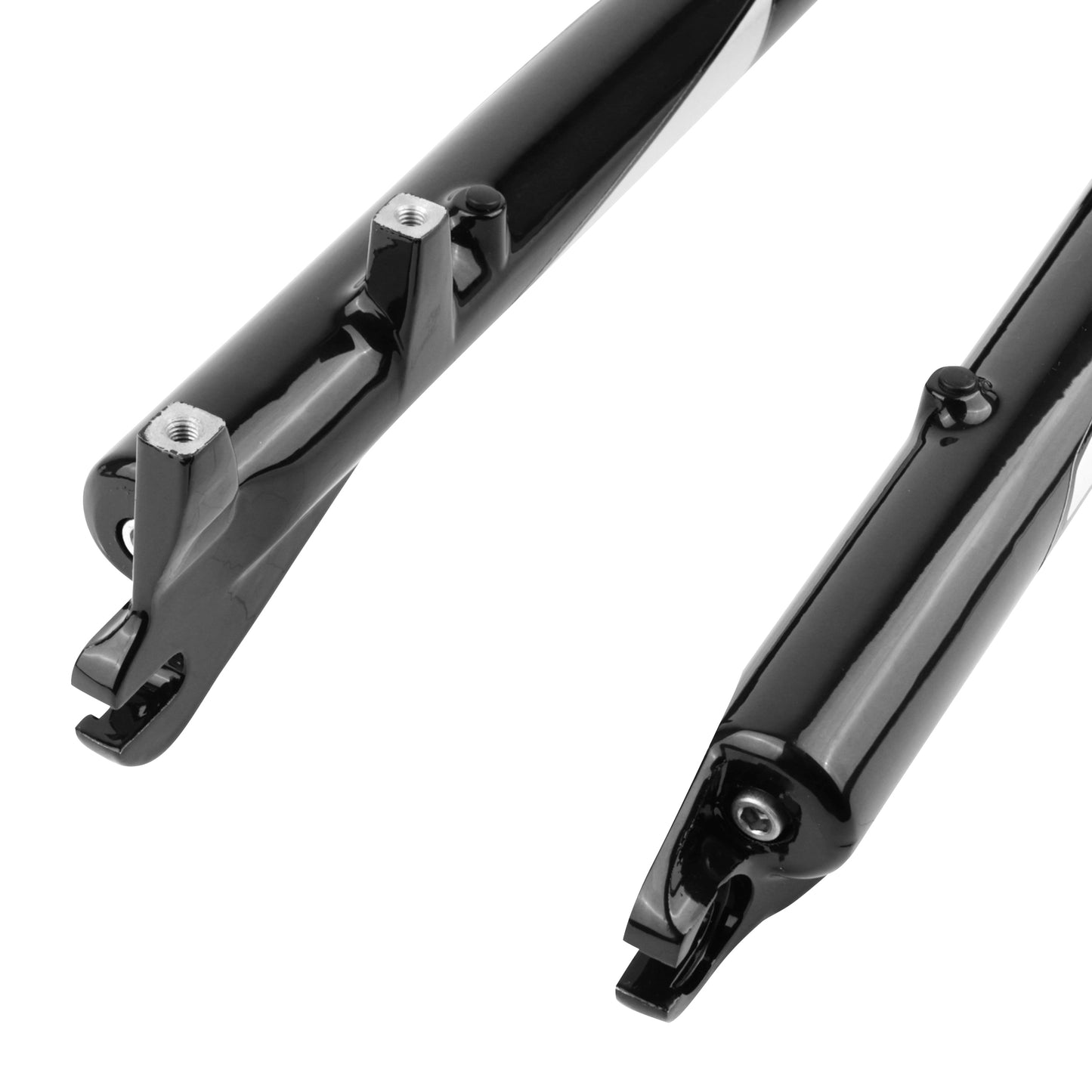 Fourche VTT 29 " Zoom vaxa 28 noir réglable-blocâble au guidon deb. 100mm pivot lisse 295mm conique 1"1-2 - 1''1-8-28,6