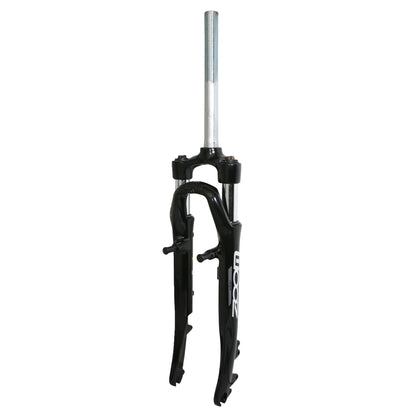 Fourche VTC 28 " 700x35 Zoom 730 alu ressort noir deb. 50mm pivot (240-75) fileté 1"-22.2