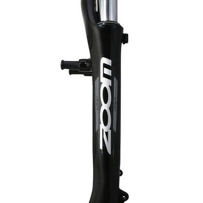 28" 700x35 Zoom 730 VTC fork, black aluminum spring, 50mm travel, 1"1-8-25.4 threaded (240-75) steerer.