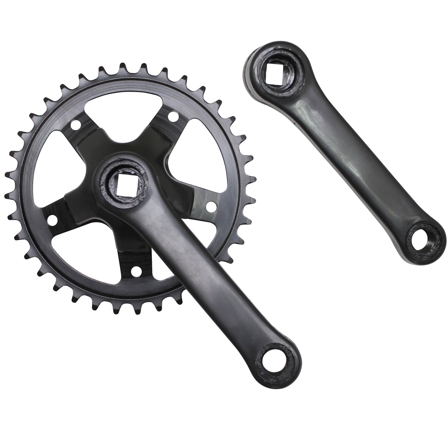City crankset PCP steel 127 36-tooth chainring