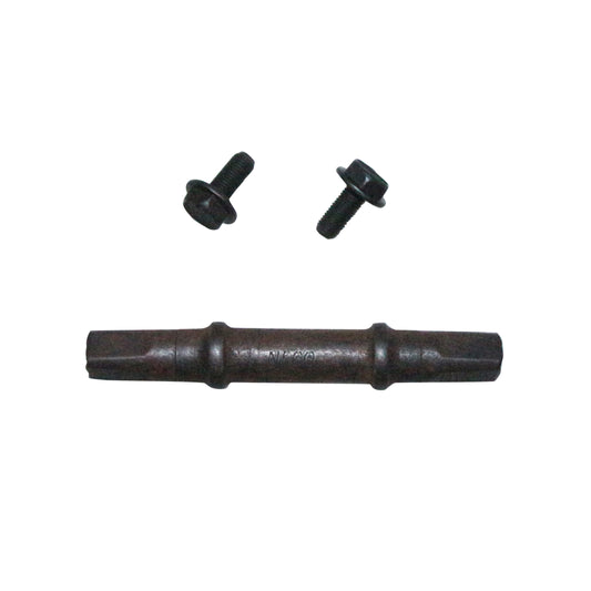 Axe de pédalier carré jis l124.5mm (35-52-37.5)