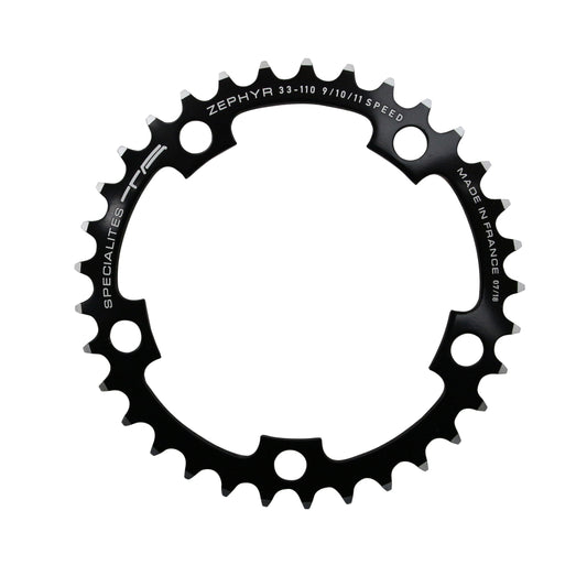 Plateau route TA Zephyr 5 bras D110 33D int Shimano 9-10V noir