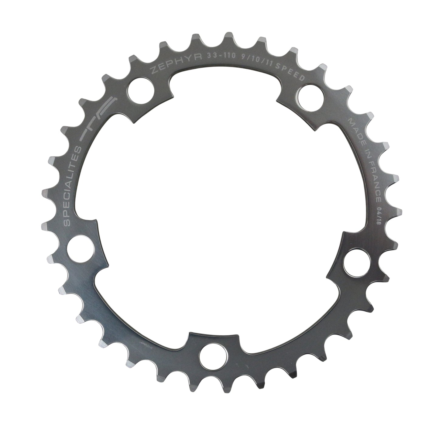 TA Zephyr Road Chainring 5-Arm BCD 110 33T Inner Shimano 9-10S