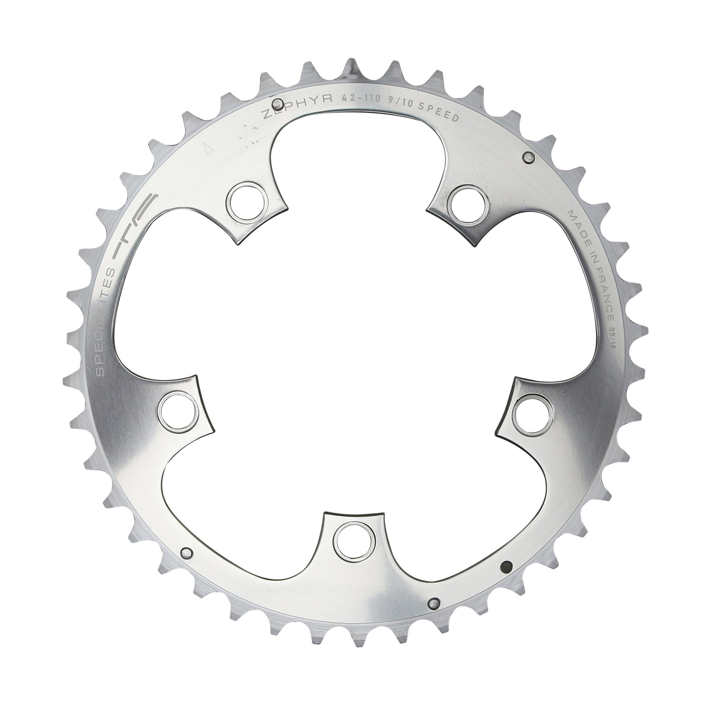 Plateau route TA Zephyr 5 bras D110 42D ext Shimano 9-10V