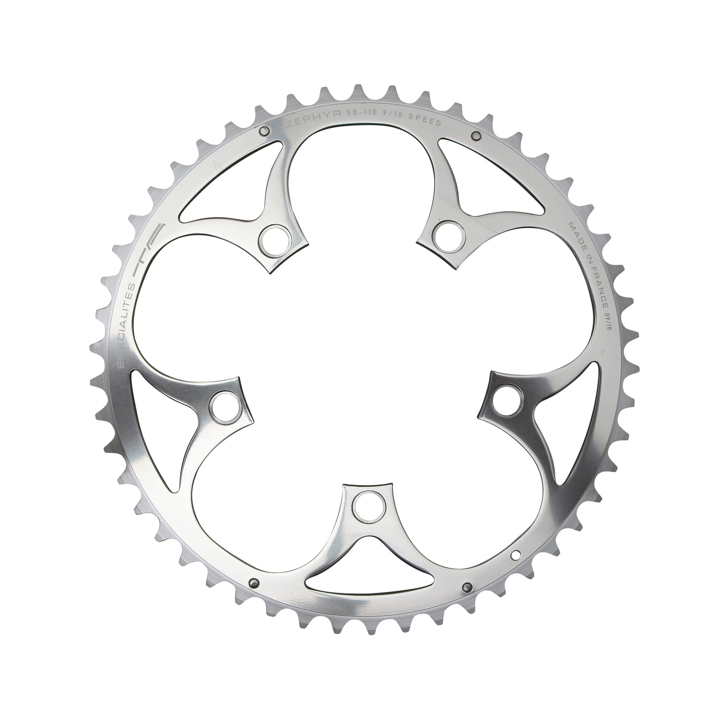 Plateau route TA Zephyr 5 bras D110 46D ext Shimano 9-10V