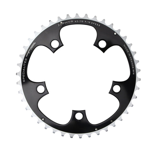 Plateau route TA Zephyr 5 bras D110 40D ext Shimano 9-10V noir