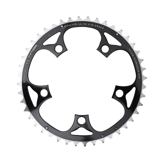 Plateau route TA Zephyr 5 bras D110 44D ext Shimano 9-10V noir