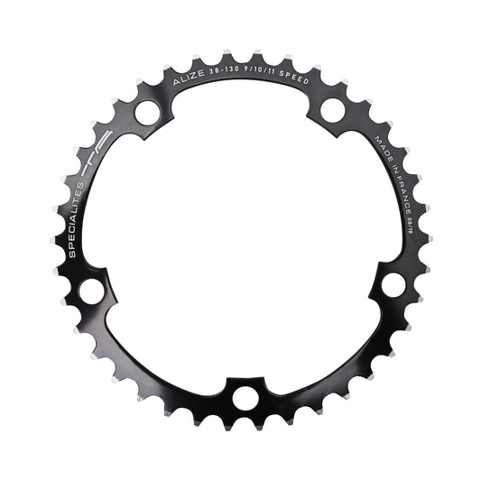 Plateau route TA Alize 5 bras D130 38D int Shimano 8-10V noir