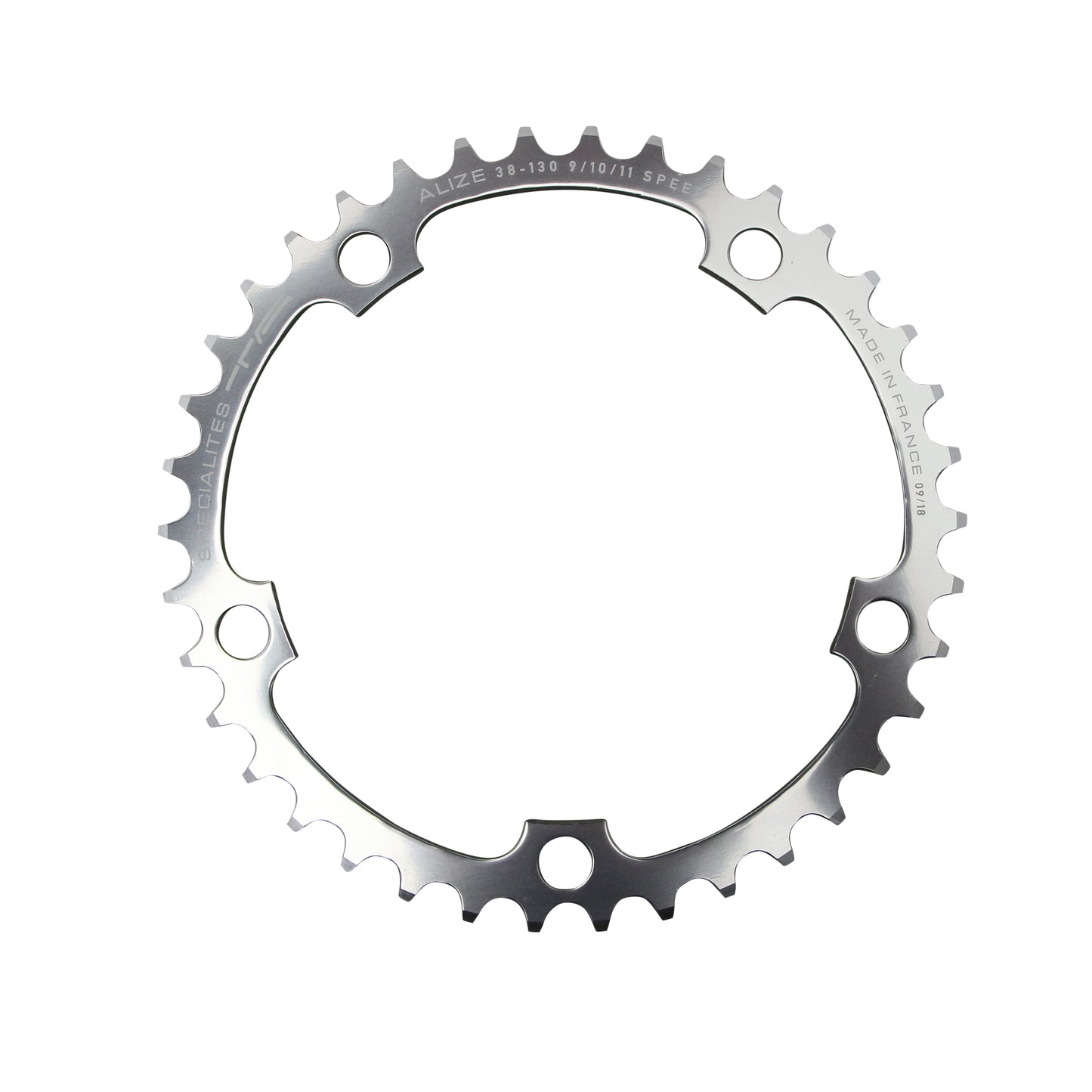 Plateau route TA Alize 5 bras D130 38D int Shimano 8-10V