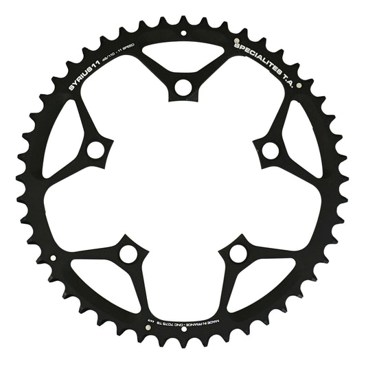 Plateau route TA Syrius 5 bras D110 48D ext Shimano 10-11V