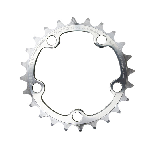 Plateau route TA Zelito triple 5 bras D74 24D int argent 9-10V