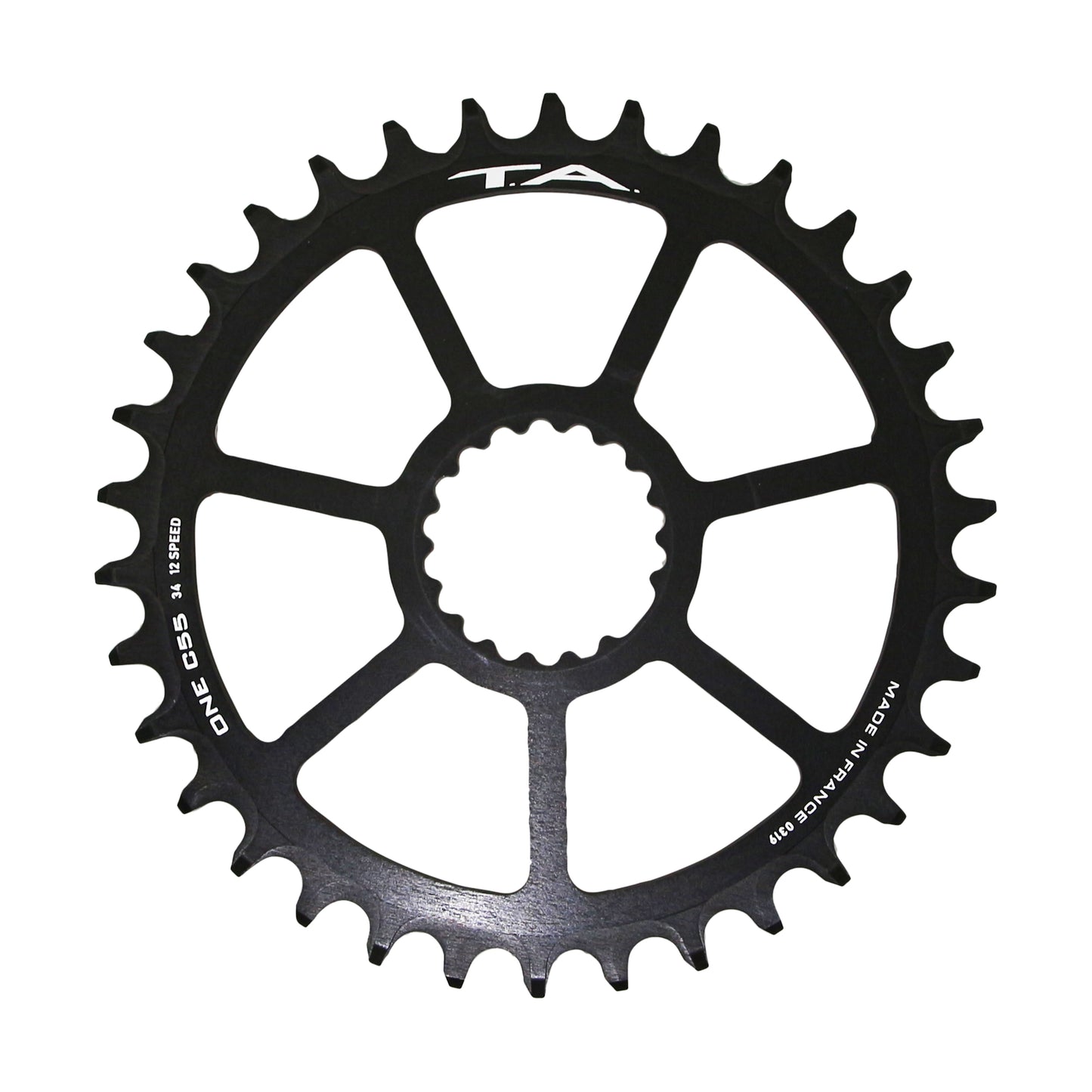 TA One C55 DM MTB Chainring for Cannondale Ai 34T