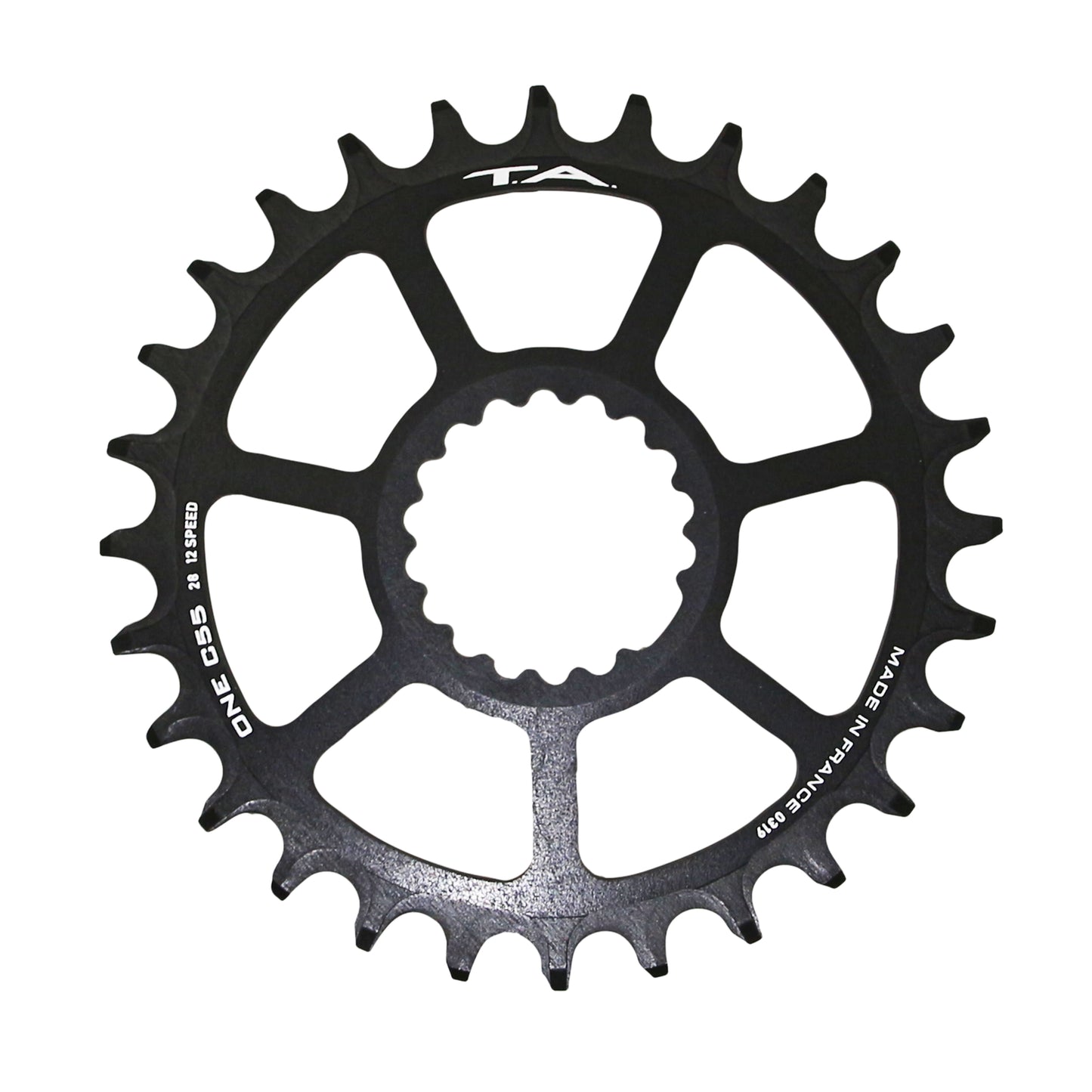 TA One C55 DM MTB Chainring for Cannondale Ai 28T