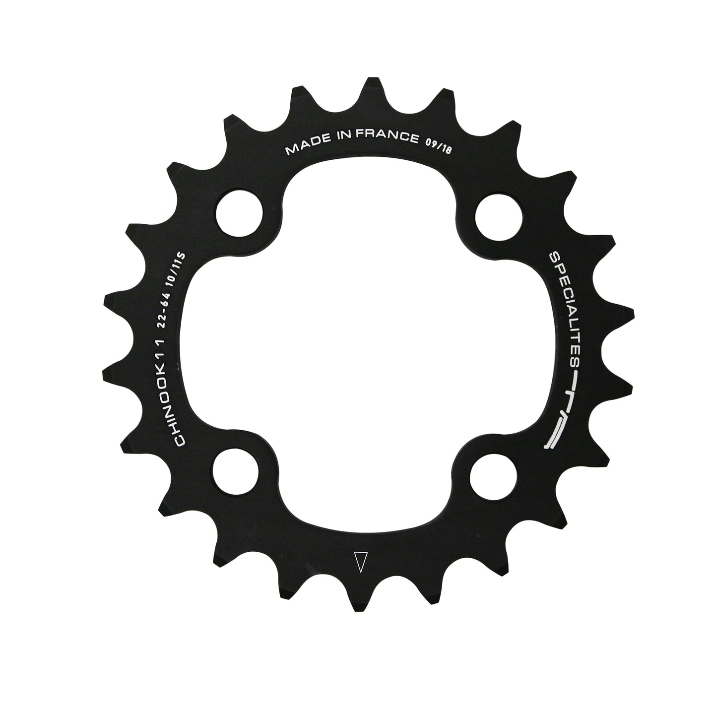 Plateau VTT TA Chinook 4 bras D104 36D ext double-triple 10-11V