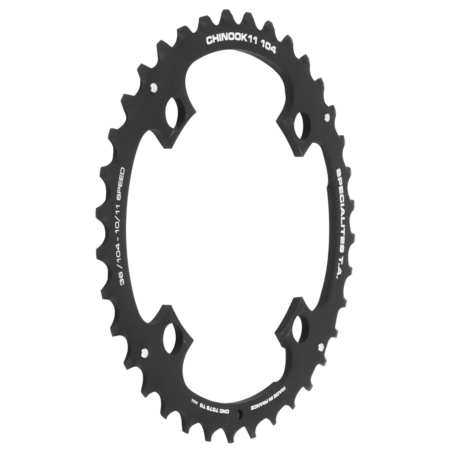 Plateau VTT TA Chinook 4 bras D104 36D ext double-triple 10-11V