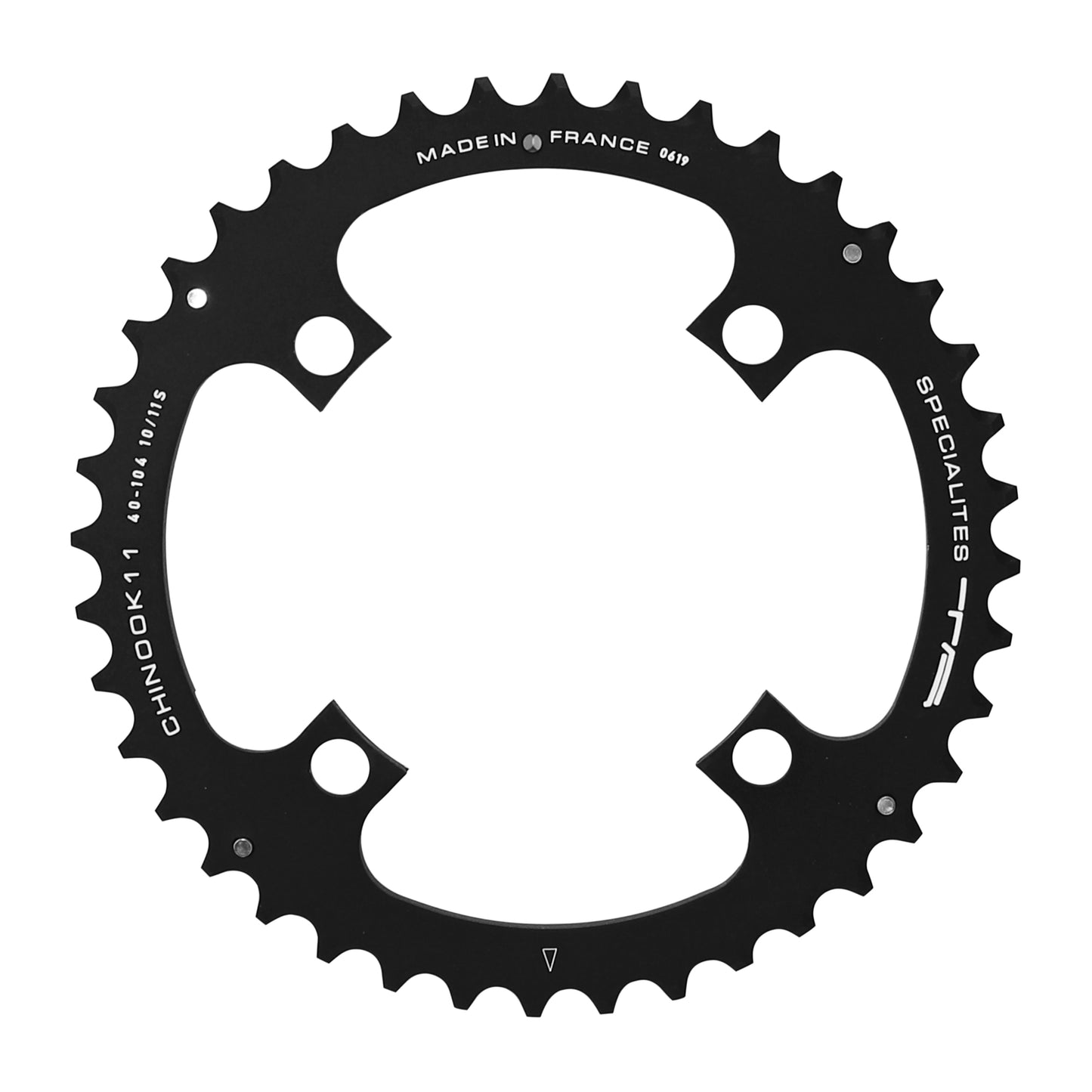 Plateau VTT TA Chinook 4 bras D104 40D ext double-triple 10-11V