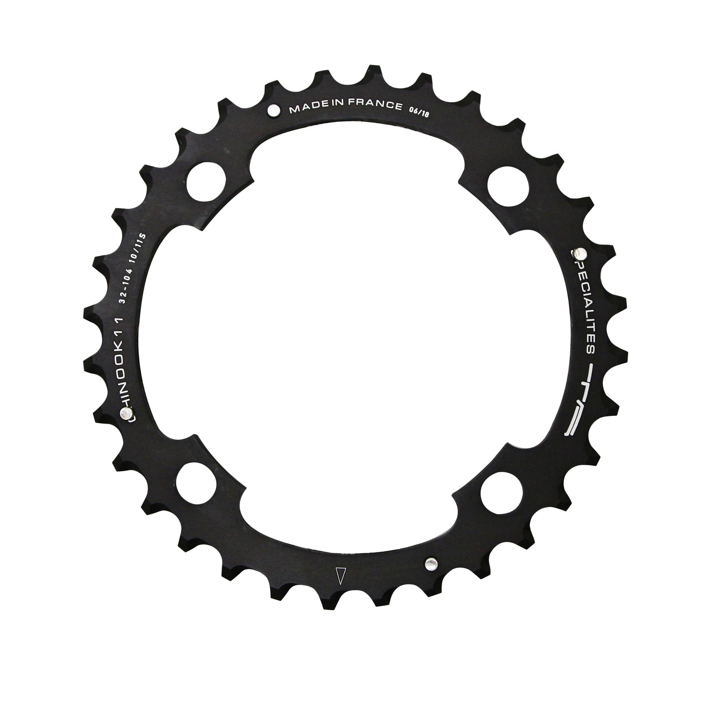 TA Chinook MTB Chainring 4-arm BCD104 42T outer triple 10-11 speed