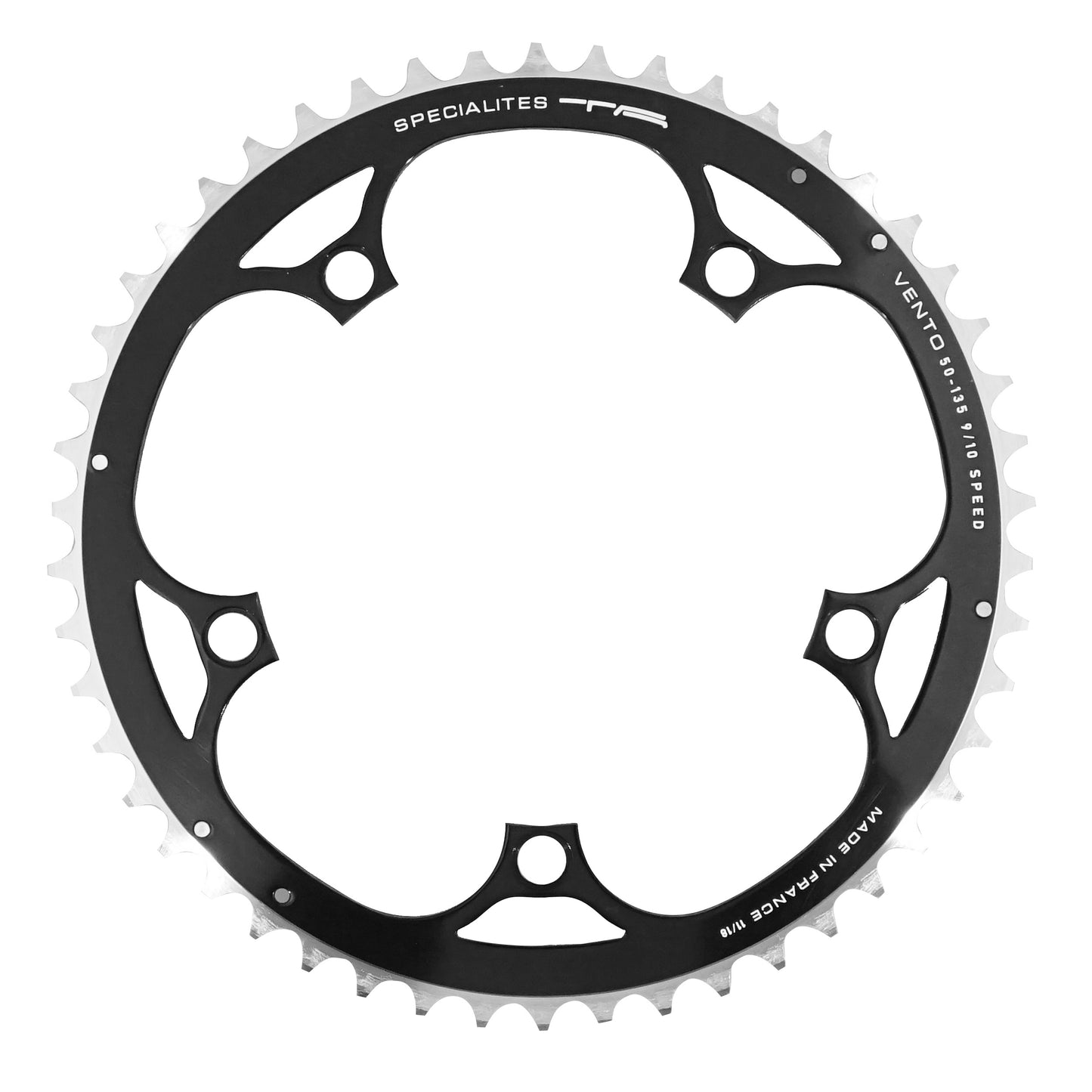 Plateau route TA Vento 5 bras D135 50D ext noir 9-10V