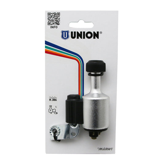 Dynamo gauche alu Marwi noir galet nylon 6v-3w