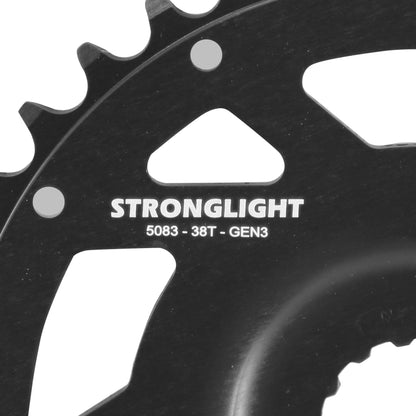 Plateau VTT direct mount Stronglight mono 38D pour Bosch Gen3
