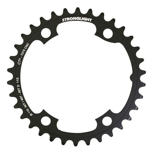 Plateau route Stronglight CT2 4 bras D110 pour Ultegra R8000 34D int