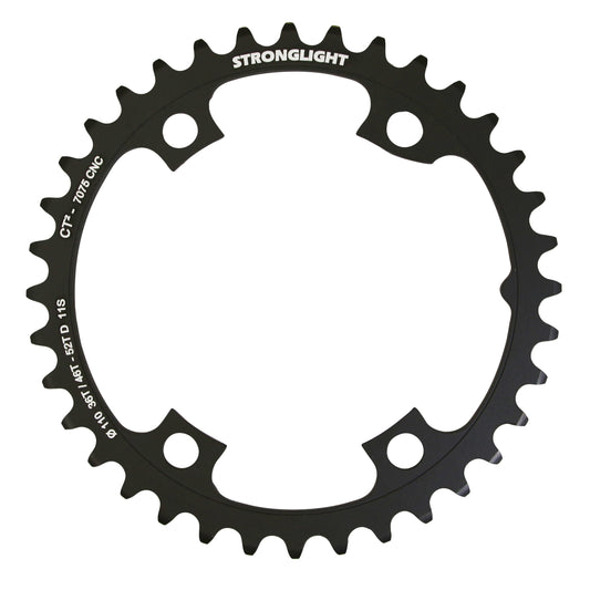 Plateau route Stronglight CT2 4 bras D110 pour Ultegra R8000 36D int 46-52