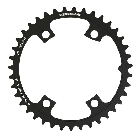 Plateau route Stronglight CT2 4 bras D110 pour Ultegra R8000 39D int