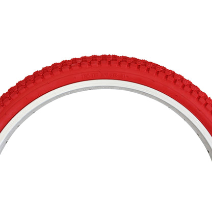 BMX Tire 20 x 1.95 Kenda Red Knobby TR (50-406)